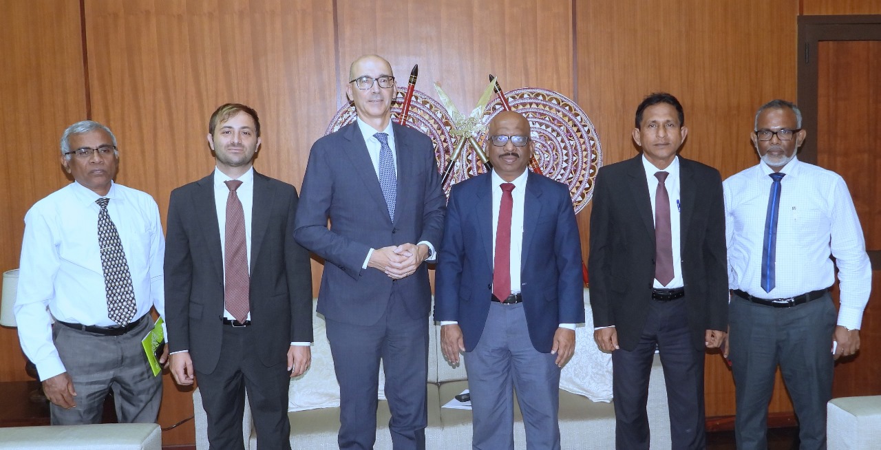 ඉතාලි තානාපතිවරයා සහ ක්‍රීඩා අමාත්‍යවරයා අතර හමුවක්….