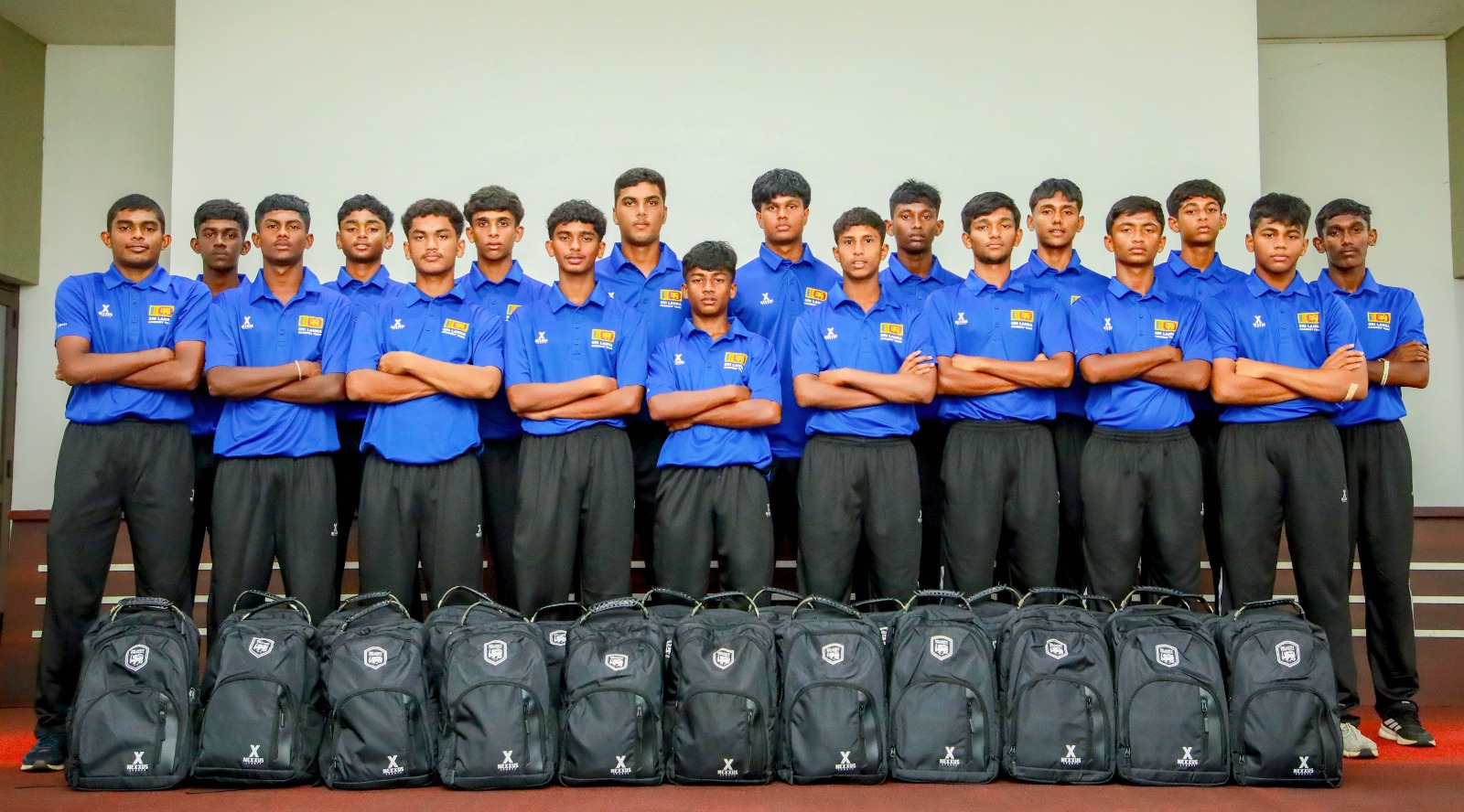 Under 15 Football team Departs to China
