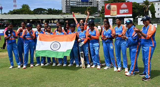 Indian women’s clinch the title of the 1st ever blind T-20 world cup
