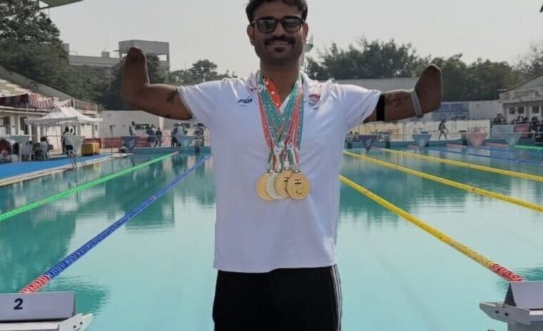 25th Para Swimming Nationals in Hyderabad