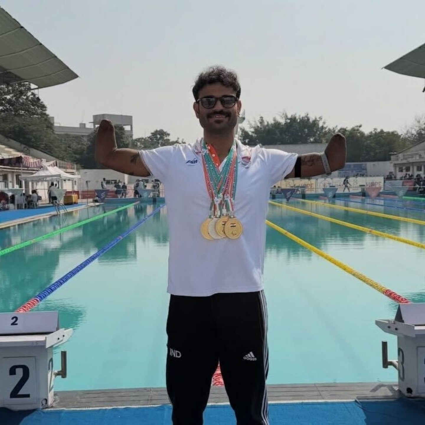 25th Para Swimming Nationals in Hyderabad
