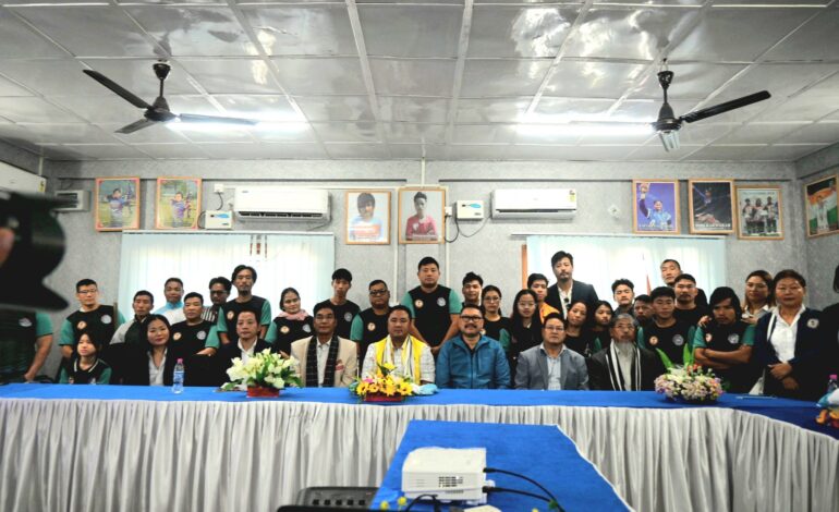 Arunachal Pradesh proudly flagged off its Para-Athletes contingent for the 2nd North East Para Games 2025 today at the SAA Complex, Chimpu Itanagar.