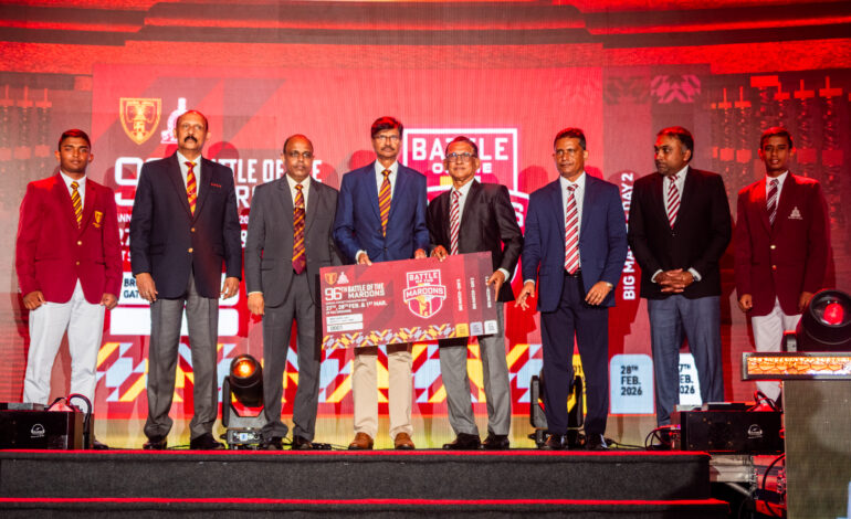 Battle of the Maroons : 95 වැනි සුලෝහිත සංග්‍රාමයෙන් ආනන්ද සහ නාලන්දා විදුහල්වල ක්‍රීඩා සංවර්ධනයට රුපියල් මිලියන 25 ක්…..