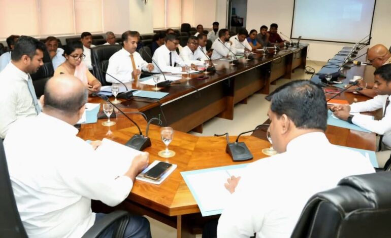 35th National Youth Sports Fest 2025දිස්ත්‍රික් සම්බන්ධීකරණ කමිටුව අතර සාකච්ඡාවක්.