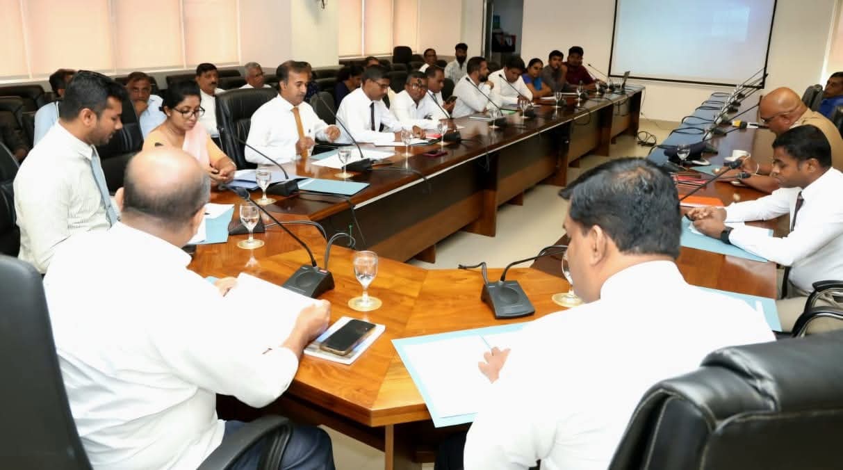 35th National Youth Sports Fest 2025දිස්ත්‍රික් සම්බන්ධීකරණ කමිටුව අතර සාකච්ඡාවක්.