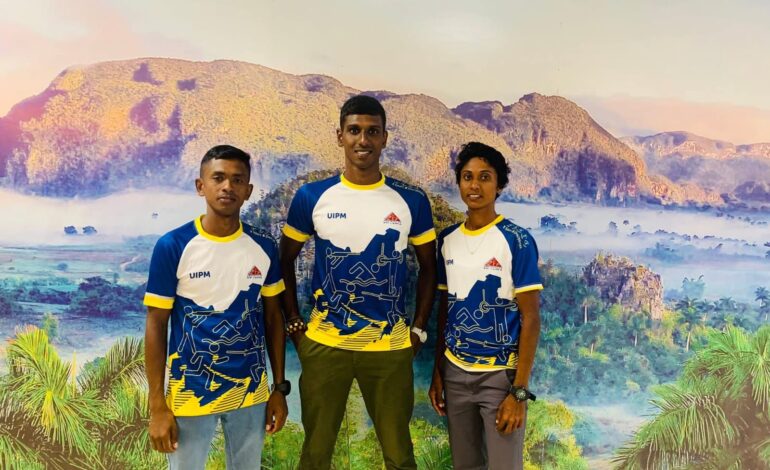 Sri Lanka’s Modern Pentathlon National Champions Qualify for the Asian Games