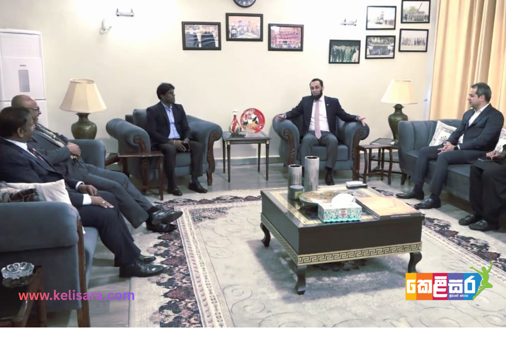 පකිස්තානු ​ෆෙඩරල් අමාත්‍ය අතාවුල්ලා තාරාර් සහ ක්‍රීඩා නියෝජ්‍ය අමාත්‍යවරයා අතර හමුවක්….