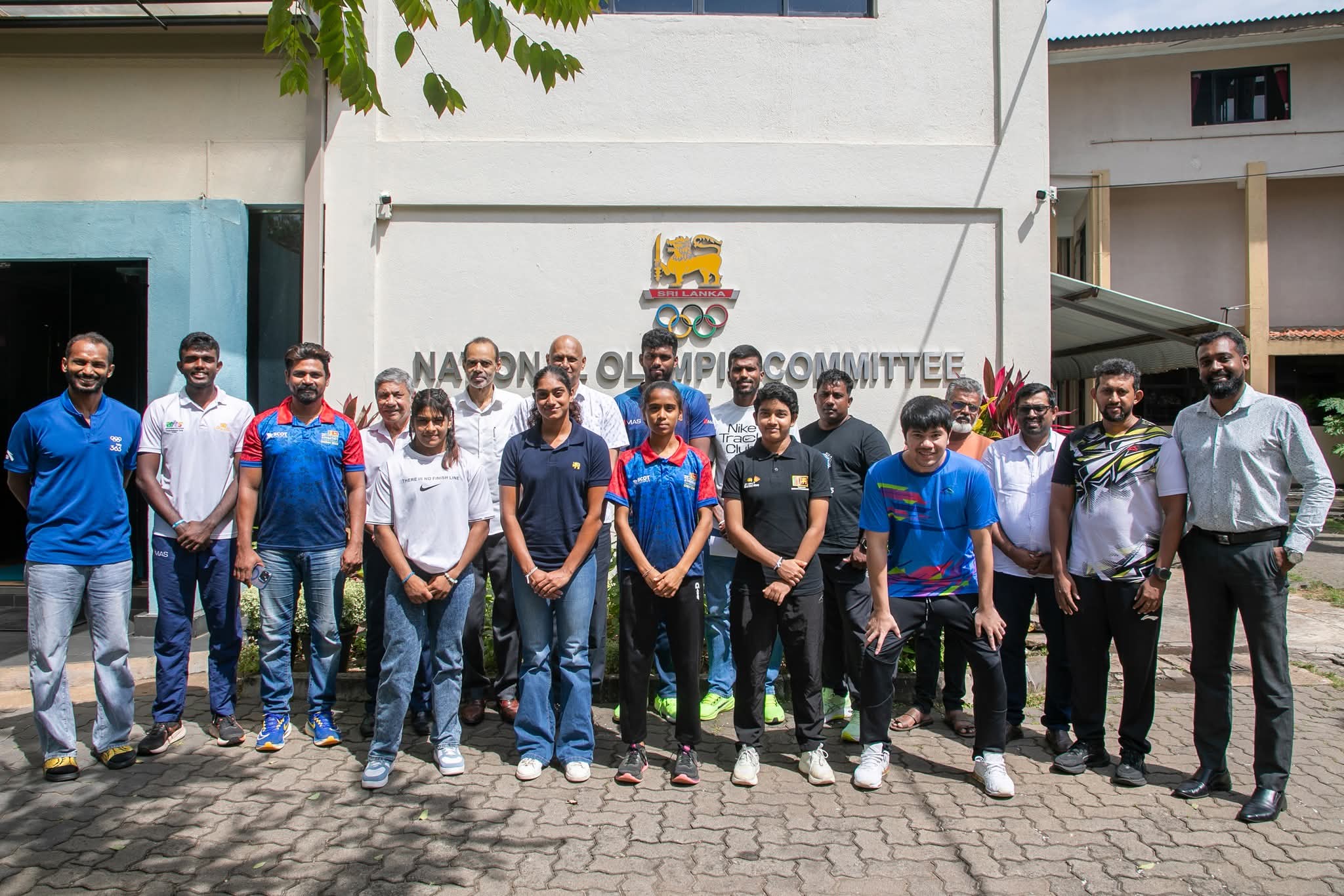 NOC Sri Lanka Briefs Olympic Solidarity Scholarship Holders on LA 2028 Programme