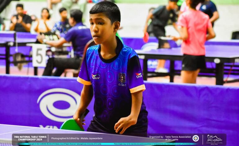 13 years old, Rusath Silva has already stepped onto an international stage