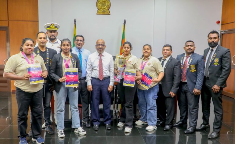 රුසියාවේ මොස්කව් නුවර පැවැති ජාත්‍යන්තර සූමෝ තරංගාවලියේදී ලංකාවට ලෝකඩ පදක්කමක්.