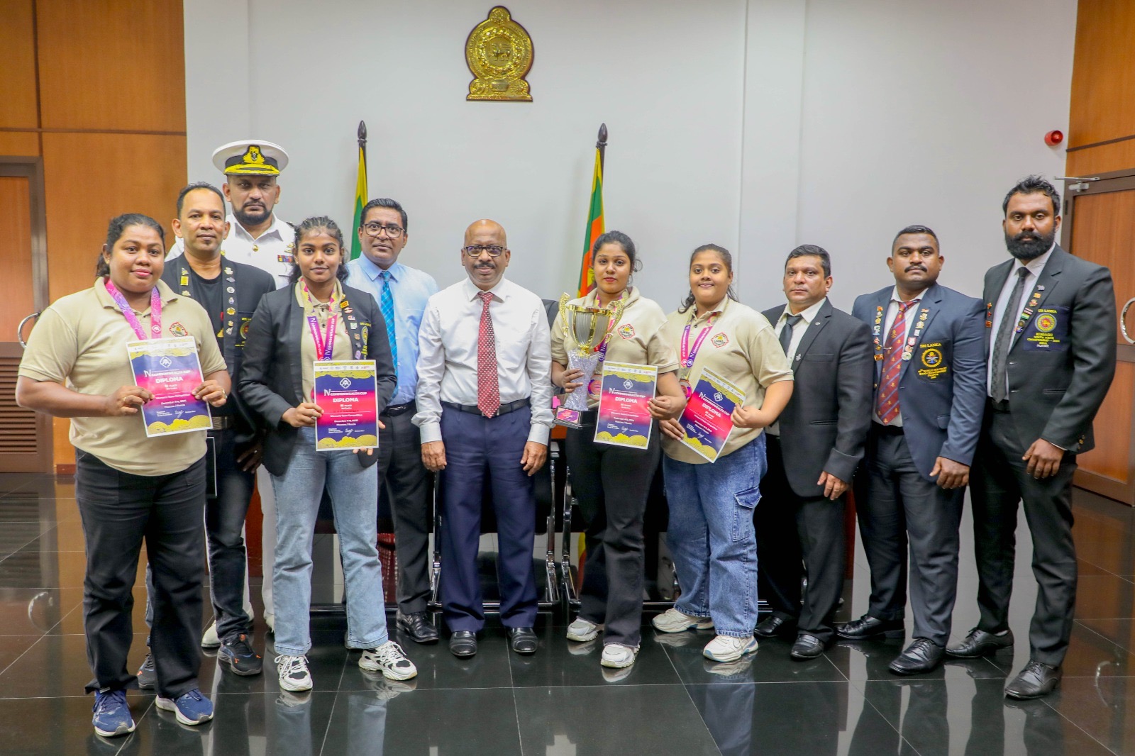 රුසියාවේ මොස්කව් නුවර පැවැති ජාත්‍යන්තර සූමෝ තරංගාවලියේදී ලංකාවට ලෝකඩ පදක්කමක්.