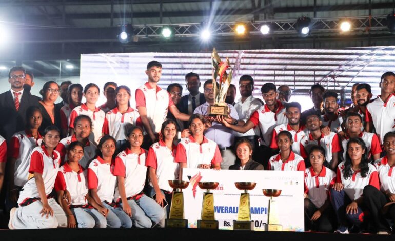 National Youth Sports Fest 2025 ශුරතාවය මහනුවර දිස්ත්‍රික්කයට.