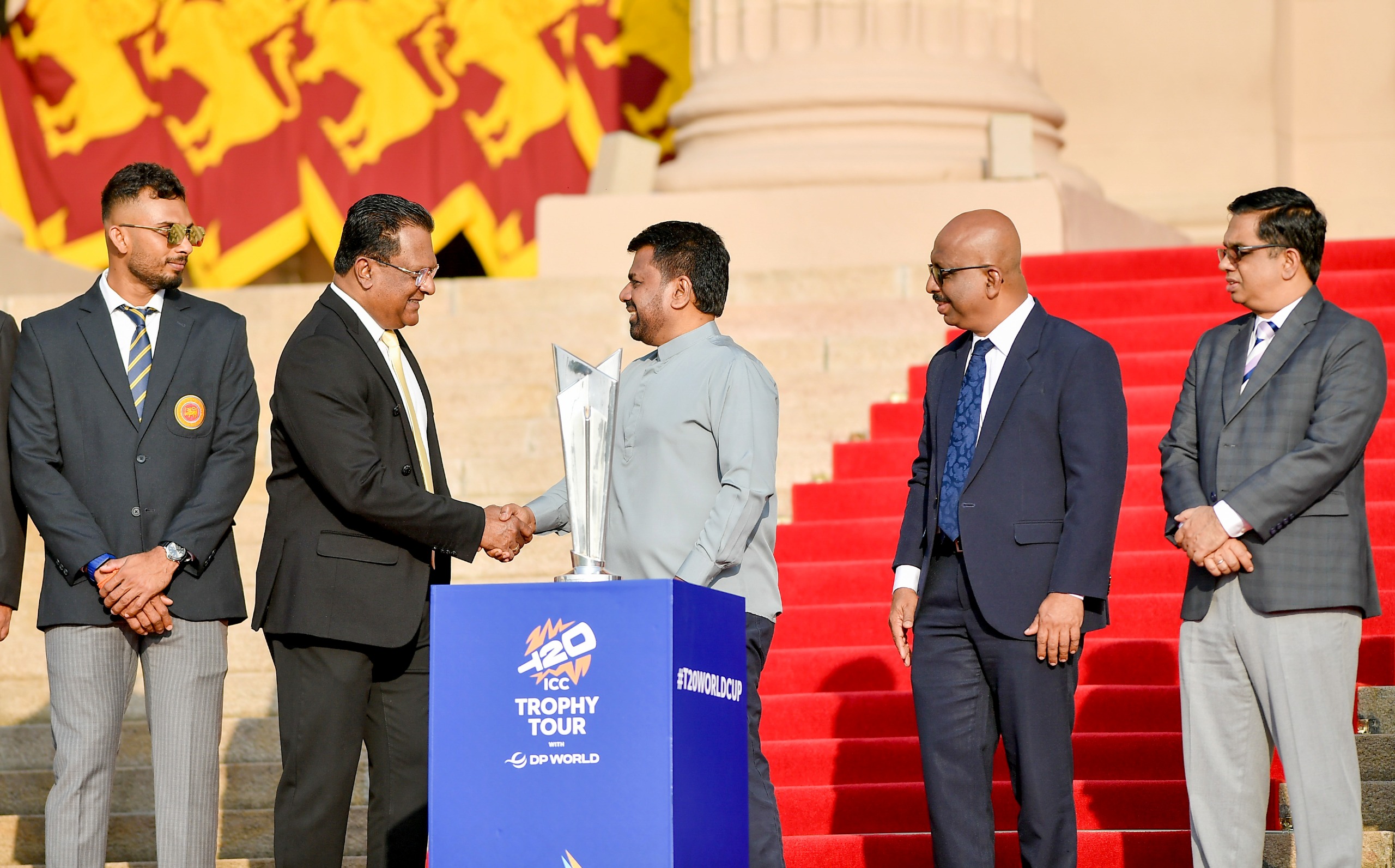 ICC T20 World Cup Trophy Tour : ලෝක කුසලාන ප්‍රවර්ධන – ප්‍රදර්ශන චාරිකාව ජනපති ප්‍රධානත්වයෙන් ඇරැඹෙයි.