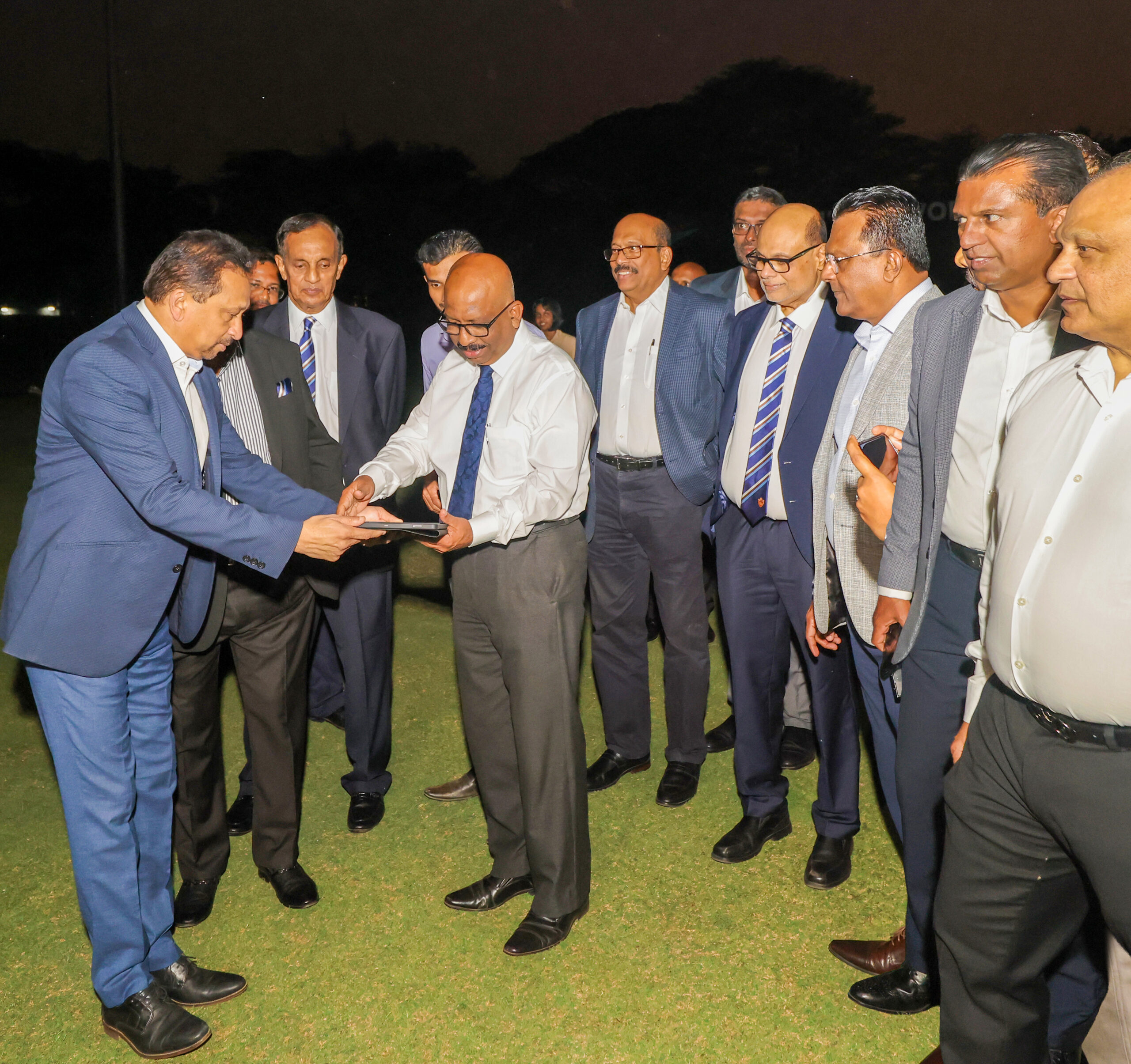 Historic Inauguration of Floodlights at Sinhalese Sports Club