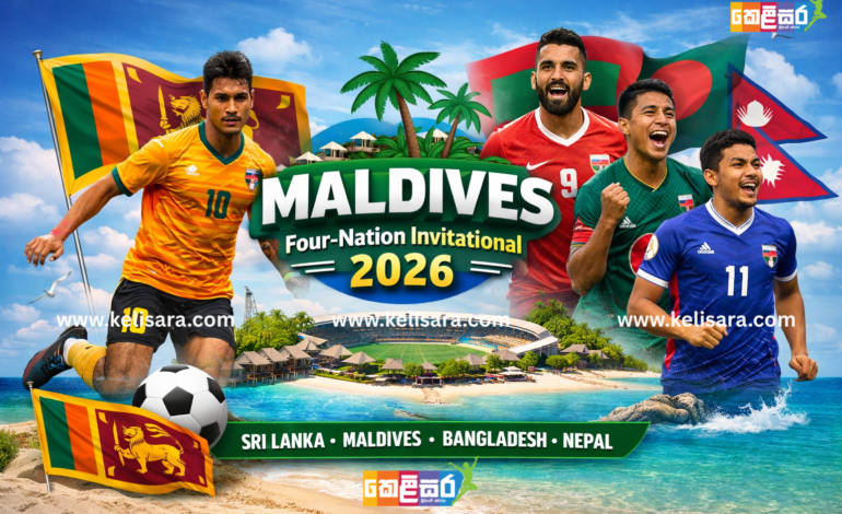 Sri Lanka to Compete in Maldives Four-Nation Invitational Football Tournament 2026