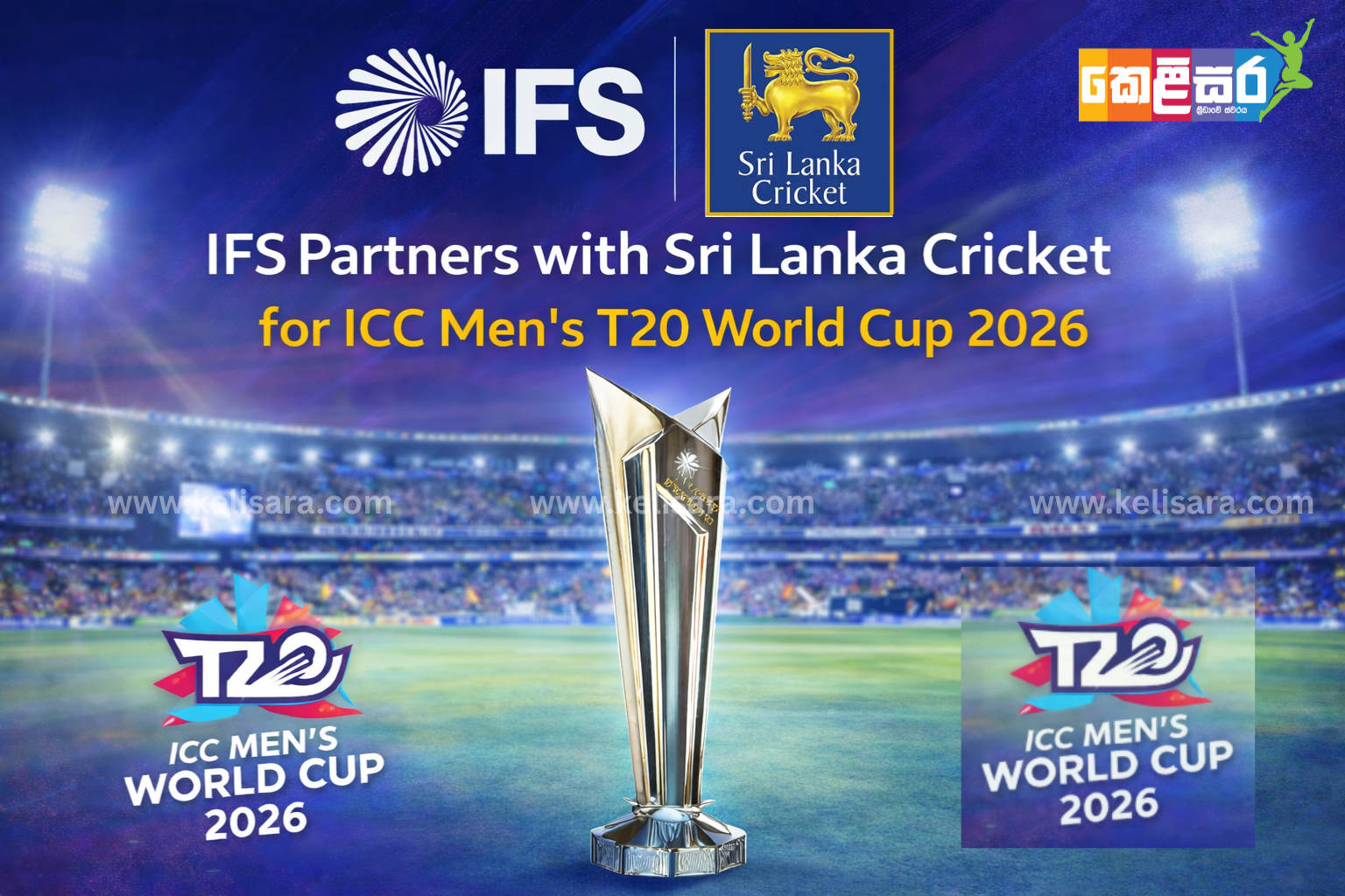 IFS Partners with Sri Lanka Cricket for ICC Men’s T20 World Cup 2026