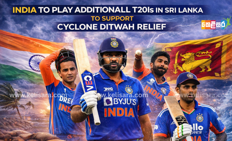 India to Play Additional T20Is in Sri Lanka to Support Cyclone Ditwah Relief