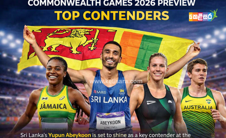 Sri Lanka’s Sprint Sensation Yupun Abeykoon in Commonwealth Games 2026 Spotlight