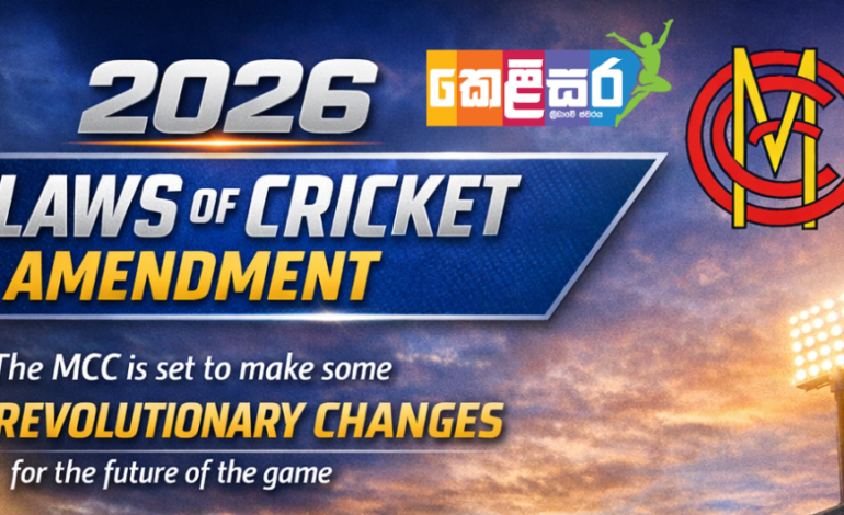 2026 Laws of Cricket Amendment – The MCC is set to make some revolutionary changes for the future of the game.