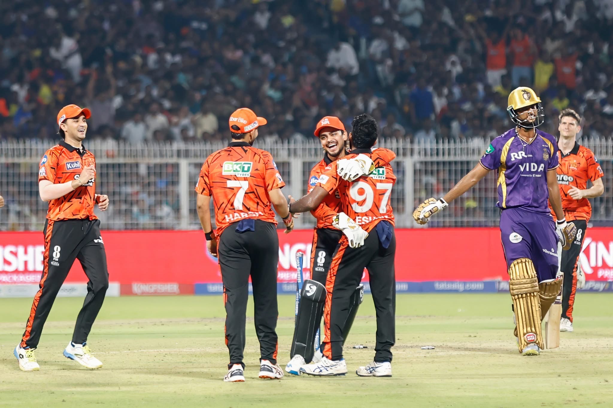 SRH Dominate KKR with All-Round Brilliance in High-Scoring Clash