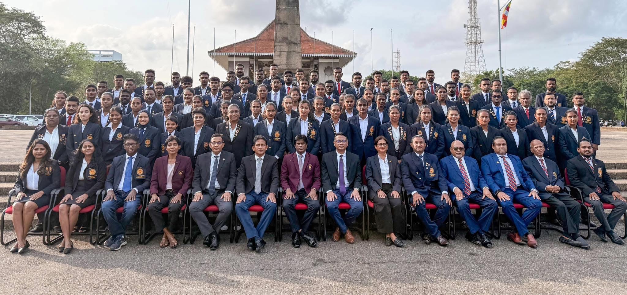 Team Sri Lanka for the 6th Asian Beach Games officially unveiled