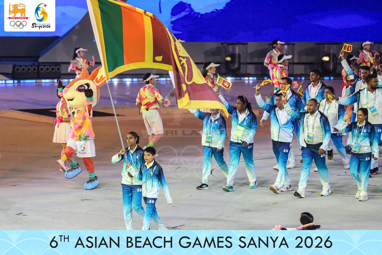 Sanya 2026 Officially Opens with Sri Lanka Joining Opening Ceremony Parade