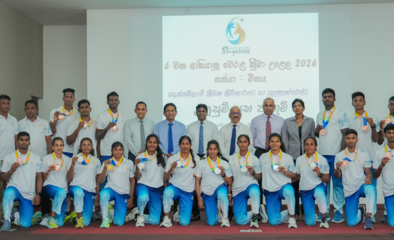 Felicitation Ceremony for ^th Asian Beach games Medalists