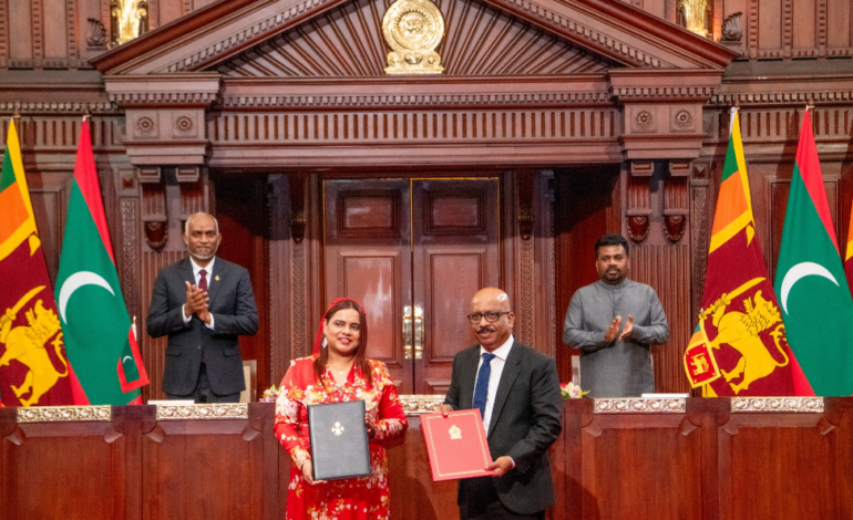 Sri Lanka and Maldives Sign MoU for Youth and Sports Development