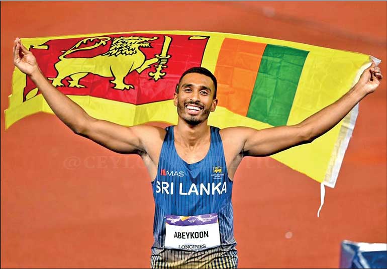 Sri Lankan Sprinter Yupun Abeykoon Announces Retirement from Athletics