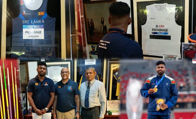 රුමේෂ් තරංගගේ අතීත මතක සැමරුම් අනාගතයට සංරක්ෂණය කෙරේ.